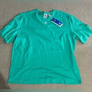 Adidas Men's Green T-Shirt